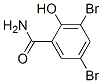 3,5-Dibromosalicylamide Structure,17892-25-0Structure