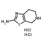 4,5,6,7-Tetrahydro-Thiazolo[5,4-c]pyridin-2-amine dihydrochloride Structure,17899-47-7Structure