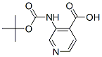 3-Tert-butoxycarbonylamino-isonicotinic acid Structure,179024-65-8Structure