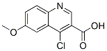 4-Chloro-6-methoxyquinoline-3-carboxylic acid Structure,179024-72-7Structure