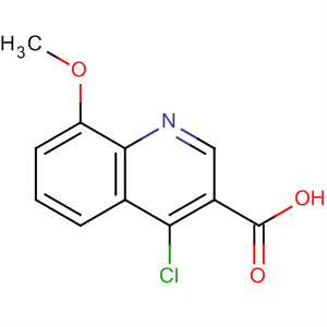 4-Chloro-8-methoxy-3-quinolinecarboxylic acid Structure,179024-73-8Structure