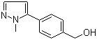 4-(1-Methyl-1h-pyrazol-5-yl)benzenemethanol Structure,179055-18-6Structure