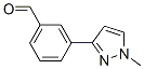 3-(1-Methyl-1H-pyrazol-3-yl)benzaldehyde Structure,179056-79-2Structure