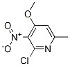 2-Chloro-4-methoxy-6-methyl-3-nitropyridine Structure,179056-94-1Structure