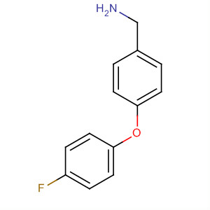 1-[4-(4-Fluorophenoxy)phenyl]methanamine Structure,179057-32-0Structure