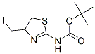 Tert-butyl 4-(iodomethyl)-4,5-dihydrothiazol-2-ylcarbamate Structure,179116-01-9Structure