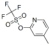 4-Methyl-2-(trifluoromethanesulfonyl)oxypyridine Structure,179260-78-7Structure