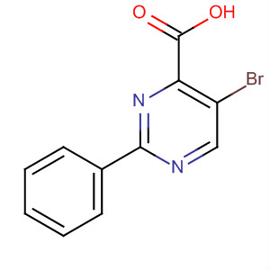 5-Bromo-2-phenylpyrimidine-4-carboxylic acid Structure,179260-95-8Structure