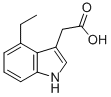 1H-indole-3-aceticacid,4-ethyl-(9ci) Structure,179343-63-6Structure