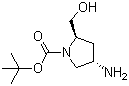 (2R,4s)-1-boc-2-hydroxymethyl-4-amino pyrrolidine Structure,179472-26-5Structure