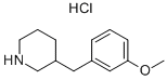 3-(3-Methoxybenzyl)piperidine hydrochloride Structure,179480-58-1Structure