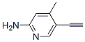 5-Ethynyl-4-methylpyridin-2-amine Structure,179555-05-6Structure