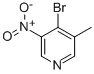 4-Bromo-3-methyl-5-nitropyridine Structure,179677-09-9Structure