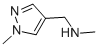 N-Methyl-N-[(1-methyl-1H-pyrazol-4-yl)methyl]amine Structure,179873-43-9Structure