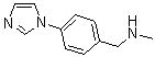 N-Methyl-4-(1H-imidazol-1-yl)benzylamine Structure,179873-45-1Structure