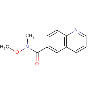 N-methoxy-n-methylquinoline-6-carboxamide Structure,179873-51-9Structure