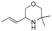 Morpholine, 3,3-dimethyl-5-(1-propenyl)-(9ci) Structure,179922-09-9Structure