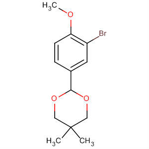 2-(3-Bromo-4-methoxyphenyl)-5,5-dimethyl-1,3-dioxane Structure,179942-58-6Structure