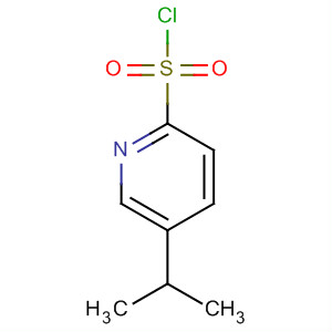 5-Isopropyl-pyridine-2-sulfonyl chloride Structure,180031-03-2Structure