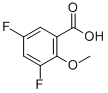 3,5-Difluoro-2-methoxybenzoic acid Structure,180068-67-1Structure