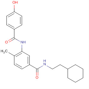 N-(2-cyclohexylethyl)-3-(4-hydroxybenzamido)-4-methylbenzamide Structure,180136-24-7Structure