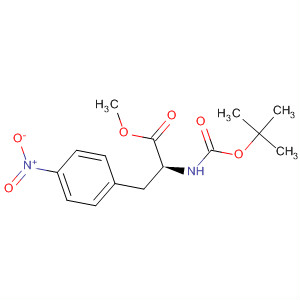 Methyl-2-[(tert-butoxycarbonyl)amino]-3-(4-nitrophenyl)propanoate Structure,180146-29-6Structure