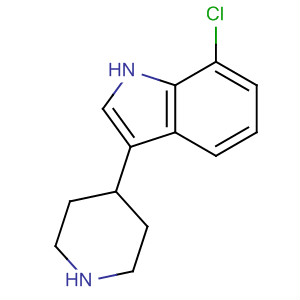 7-Chloro-3-(piperidin-4-yl)-1h-indole Structure,180160-70-7Structure