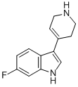 6-Fluoro-3-(1,2,3,6-tetrahydropyridin-4-yl)-1h-indole Structure,180161-14-2Structure