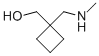 {1-[(Methylamino)methyl]cyclobutyl}methanol Structure,180205-31-6Structure