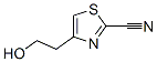 2-Thiazolecarbonitrile, 4-(2-hydroxyethyl)- Structure,180207-53-8Structure