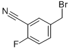 3-Cyano-4-fluorobenzyl bromide Structure,180302-35-6Structure