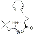 (1S,2S)-N-BOC-1-Amino-2-Phenylcyclopropanecarboxylic Acid Structure,180322-79-6Structure