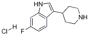 6-Fluoro-3-(piperidin-4-yl)-1h-indole hydrochloride Structure,180411-84-1Structure