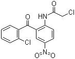 2-Chloroacetylamido-5-nitro-2-chlorobenzophenone Structure,180854-85-7Structure