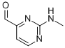 2-(Methylamino)pyrimidine-4-carboxaldehyde Structure,180869-39-0Structure