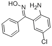 2-Amino-5-chlorobenzophenone oxime, mixture of syn and anti isomers Structure,18097-52-4Structure