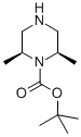 (2R,6s)-tert-butyl2,6-dimethylpiperazine-1-carboxylate Structure,180975-66-0Structure