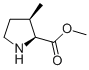 3-Methyl-l-proline,methyl ester, cis- (9ci) Structure,180978-01-2Structure