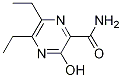 5,6-Diethyl-3-hydroxypyrazine-2-carboxamide Structure,181284-16-2Structure