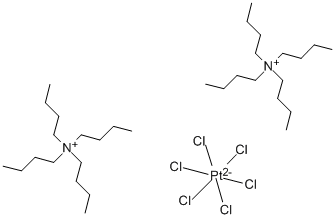 Tetrabutylammonium hexachloroplatinate(IV) Structure,18129-78-7Structure