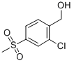 (2-Chloro-4-methanesulfonyl-phenyl)-methanol Structure,181300-40-3Structure