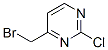 4-(Bromomethyl)-2-chloropyrimidine Structure,181363-06-4Structure