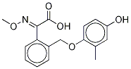 4-Hydroxy kresoxim-methyl carboxylic acid Structure,181373-11-5Structure