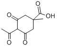 4-Acetyl-3,5-dioxo-1-methylcyclohexanecarboxylicacid Structure,181486-37-3Structure