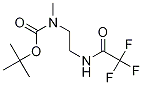 Tert-butyl methyl(2-(2,2,2-trifluoroacetamido)ethyl)carbamate Structure,181761-60-4Structure