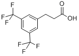 3,5-Bis(trifluoromethyl)hydrocinnamic acid Structure,181772-16-7Structure