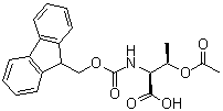 (2S,3r)-2-((((9h-fluoren-9-yl)methoxy)carbonyl)amino)-3-acetoxybutanoic acid Structure,181817-14-1Structure