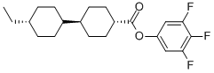 Trans,trans-3,4,5-trifluorophenyl 4-ethylbicyclohexyl-4-carboxylate Structure,181943-55-5Structure