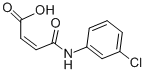 N-(3-chlorophenyl)maleamic acid Structure,18196-80-0Structure