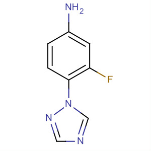 1-(4-Amino-2-fluorophenyl)-1h-1,2,4-triazole Structure,181997-13-7Structure